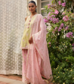 Liva Supima Cotton Lime Kurta Set