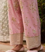 Liva Supima Cotton Lime Kurta Set - Image 4