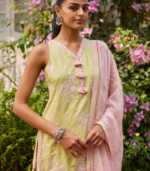 Liva Supima Cotton Lime Kurta Set - Image 5