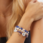 3-Pack Country Charm Bead Bracelets