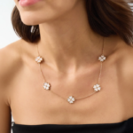 Lucky Clover Station Necklace