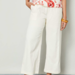 COLOUR ME Solid Paperbag Waist Wide Leg Trousers