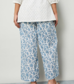MELANGE Floral Print Palazzos - Image 3