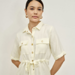 Elin Ecru White Shirt