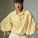 Karyne Striped Cotton Shirt