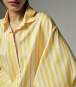 Karyne Striped Cotton Shirt - Image 3