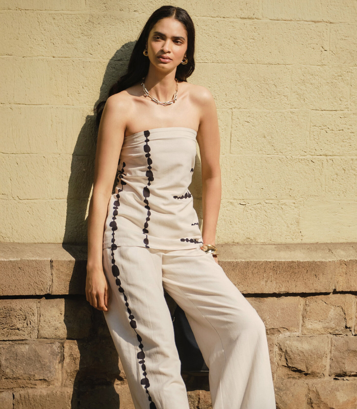 59 Bonnie Beige Co-ord Set - Image 1