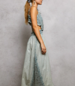 POL Smocked shirred ruffle dress - Image 3