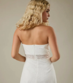 White lace halter dress - Image 3